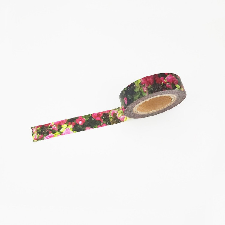 Rose Pattern Paper Masking Tape