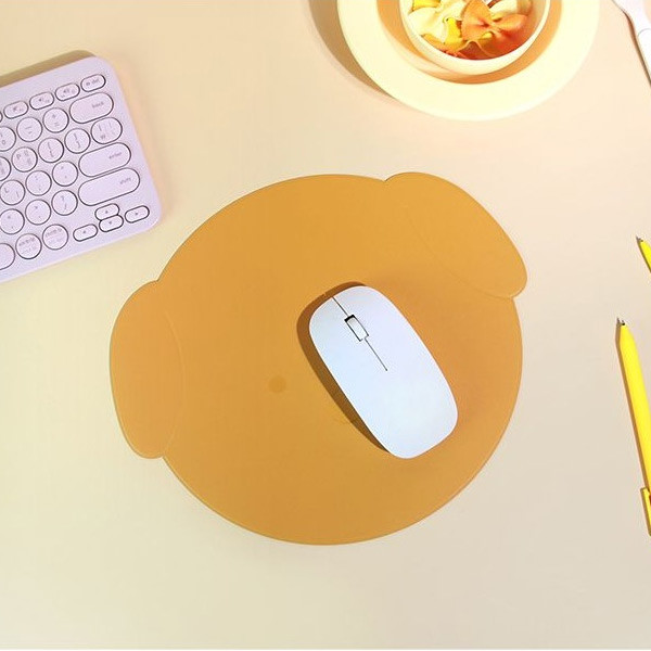 Fenice Animal Puppy PU Mouse Pad