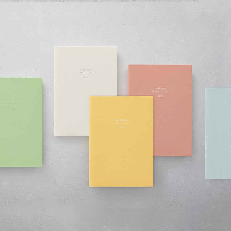2023 Table Talk B6 Dated Monthly Planner