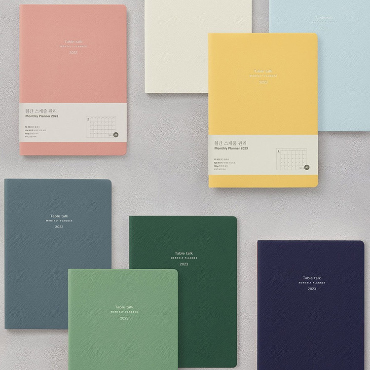 2023 Table Talk A5 Dated Monthly Planner
