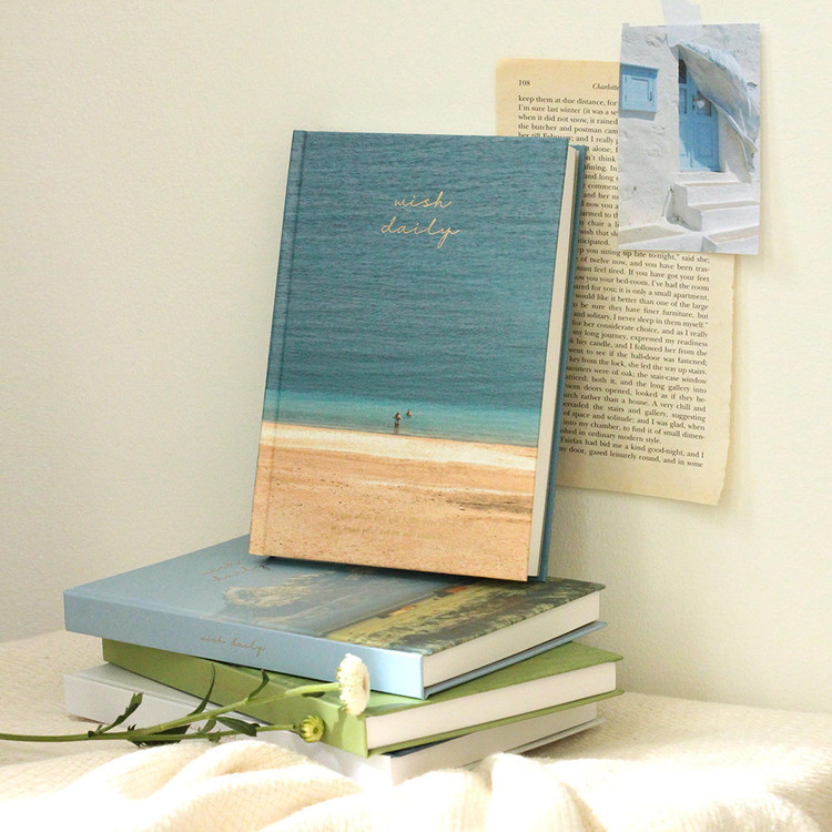 Wish Hardcover Undated Daily Diary Journal