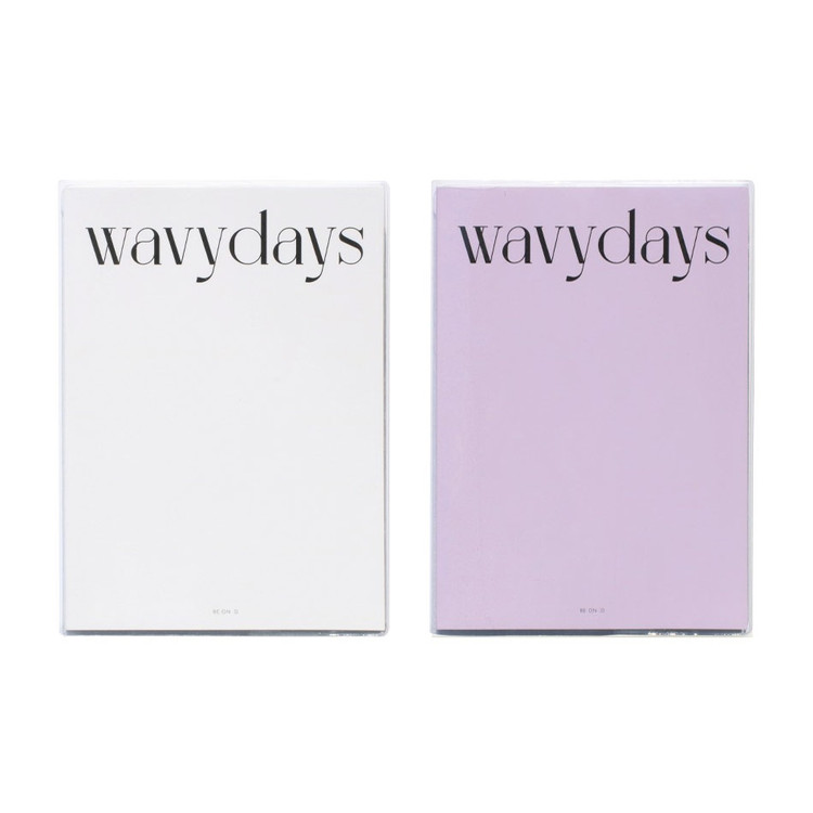 Wavydays A5 Large Plain Notebook V3