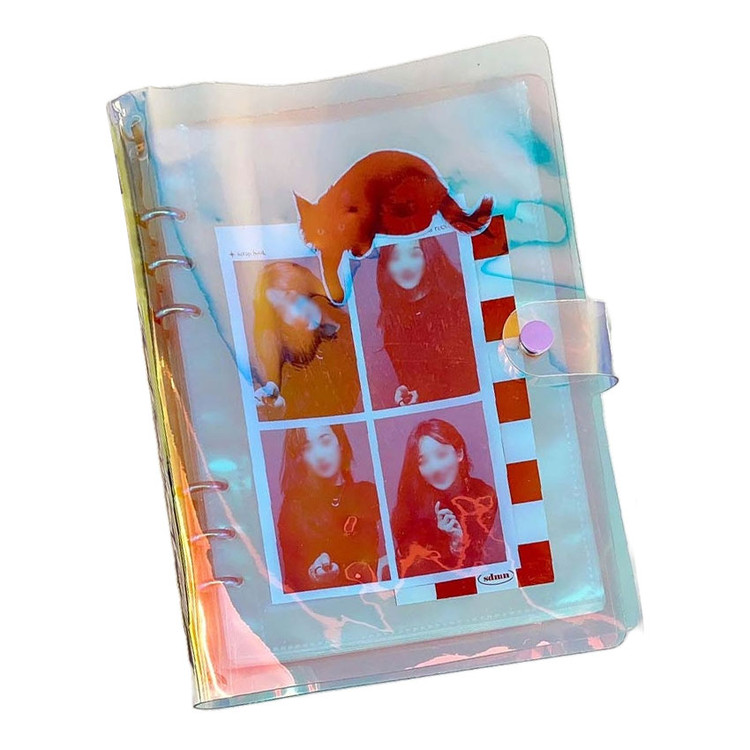 A5 Holographic 6-Ring Binder Cover