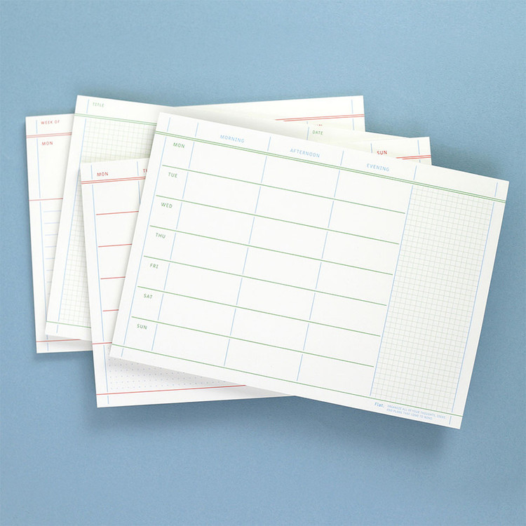 Paperian A5 Flat Medium Notepad Scheduler