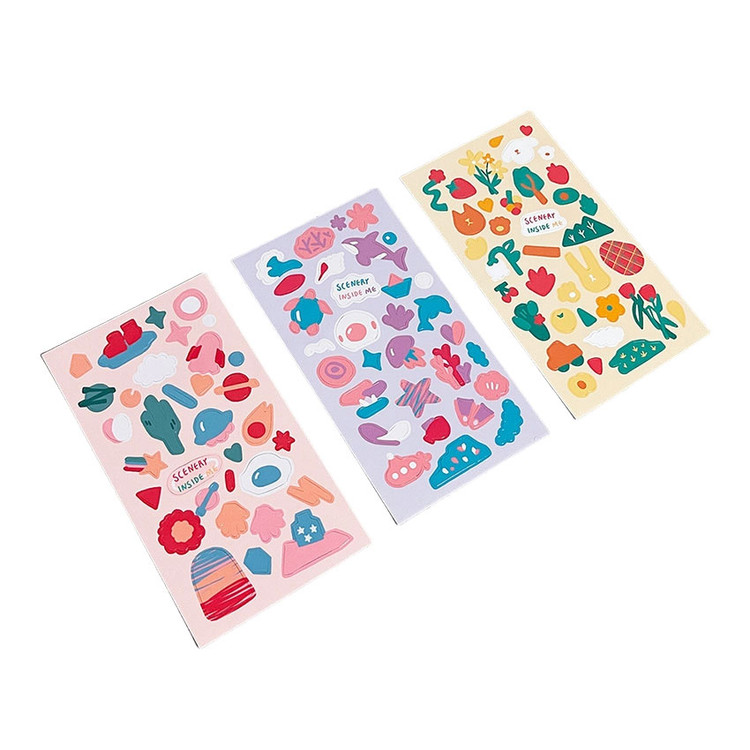 Scenery Inside Simple illustration Me Sticker