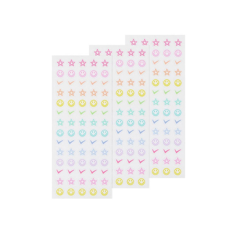 Table Talk Checking Clear Sticker Set