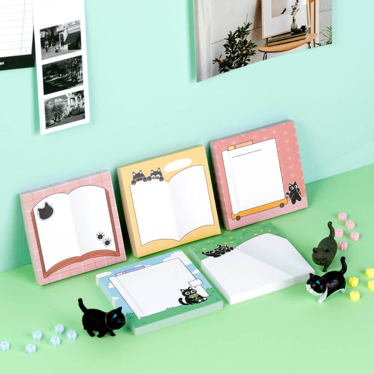 Ardium Meow Meow Books Memo Notepad