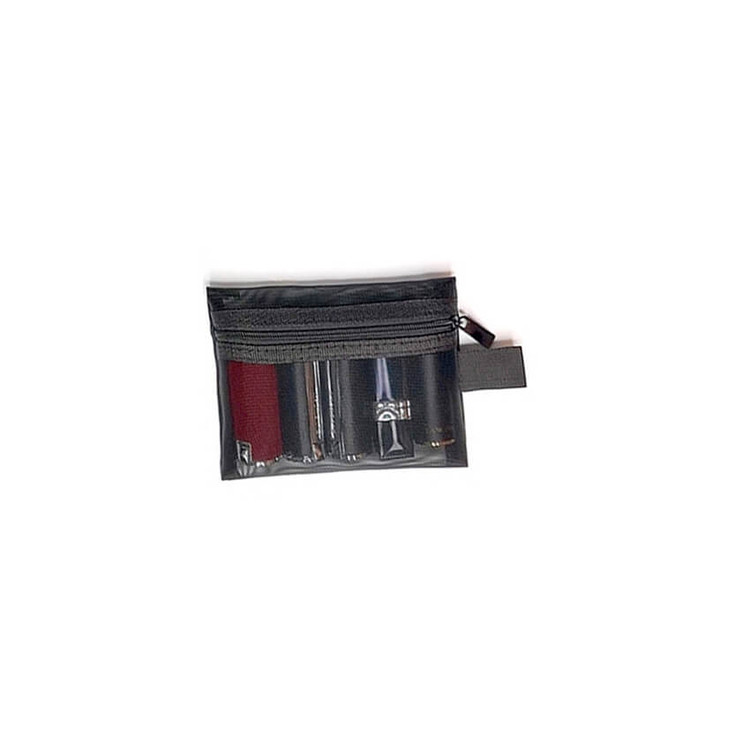 Brisk Style Small Mesh Zipper Makeup Bag