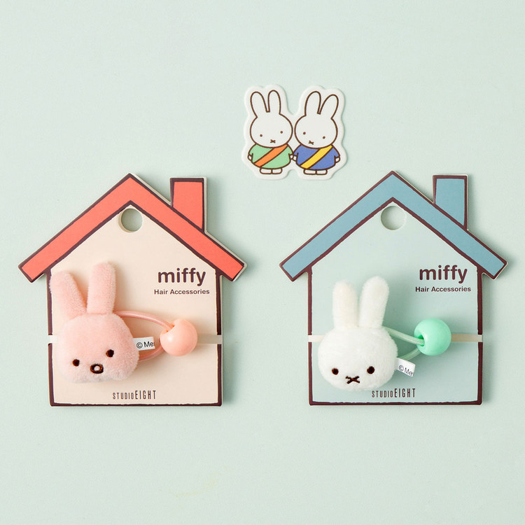 Miffy fluffy Hair Ties Rubber Band