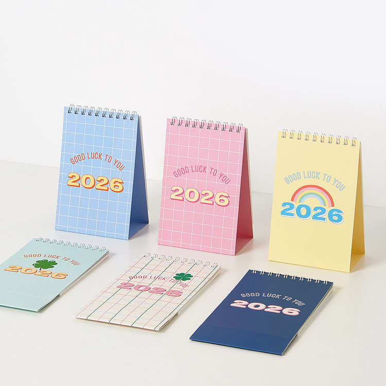 2026 Daily Habits Small Desk Calendar