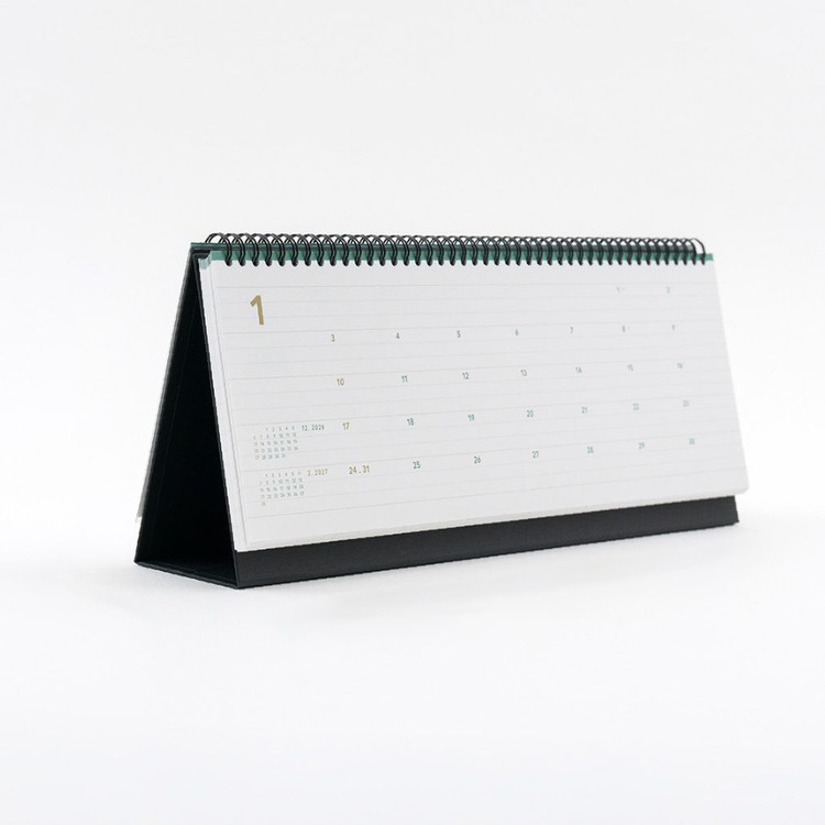 Byfulldesign 2027 Second Standing Dated Weekly Desk Planner