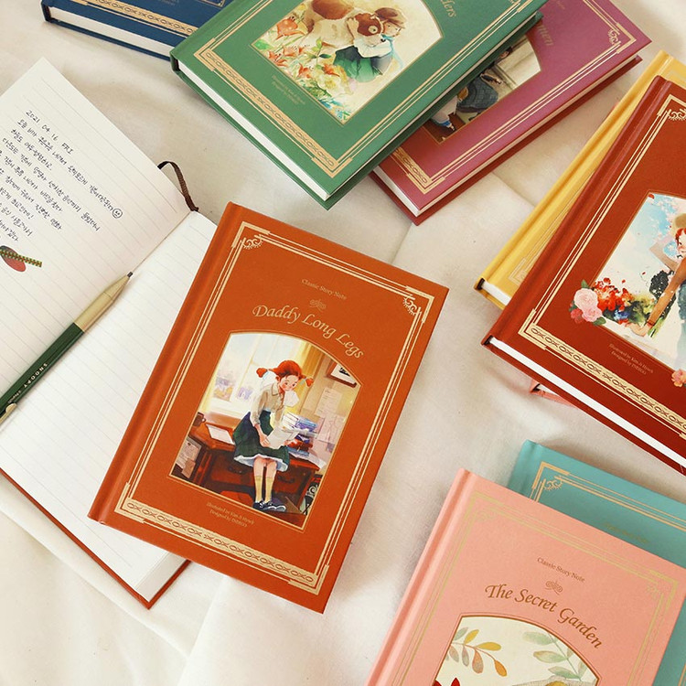 Classic Story Hardcover Lined Notebook