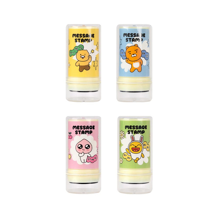 Kakao Friends Say Cheese Message Self Inking Stamp