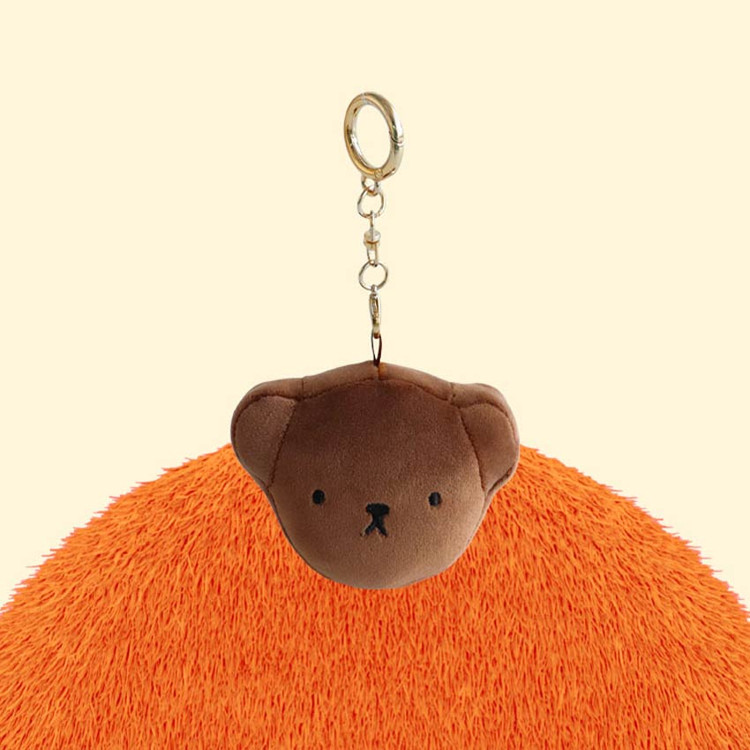 Miffy Boris Face O-Clip Keyring