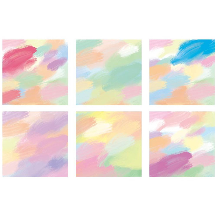 DALPAPER Mix Painting 6 Memo Notepad Pac