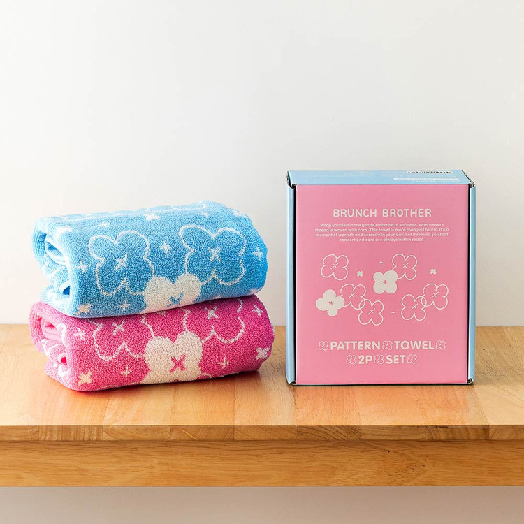 Romane Brunch Brother Pattern Towel Pack Of 2P