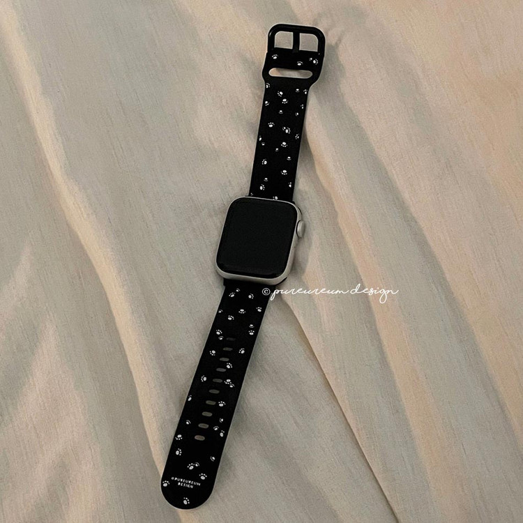 pureureum design Cupid Bear Smart Watch Silicone Strap