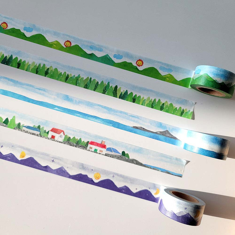 DALPAPER Landscape Washi Tape