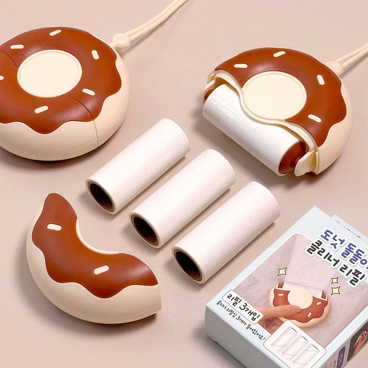 Il Jeong Donut-shaped Lint Roller Refill Pack