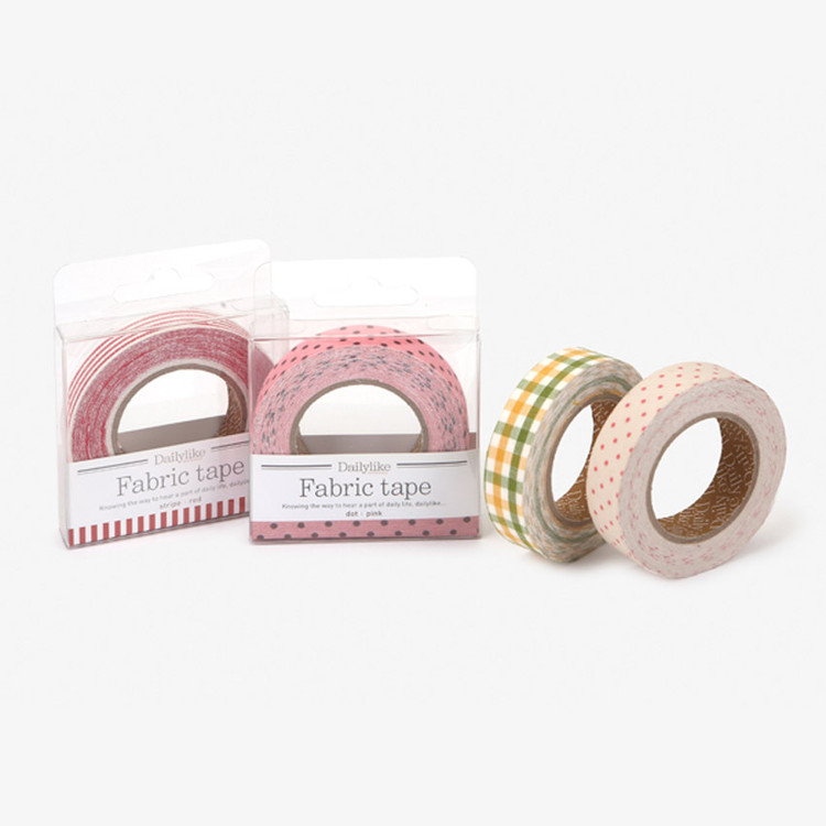 Dailylike Fabric Tape 4 Set