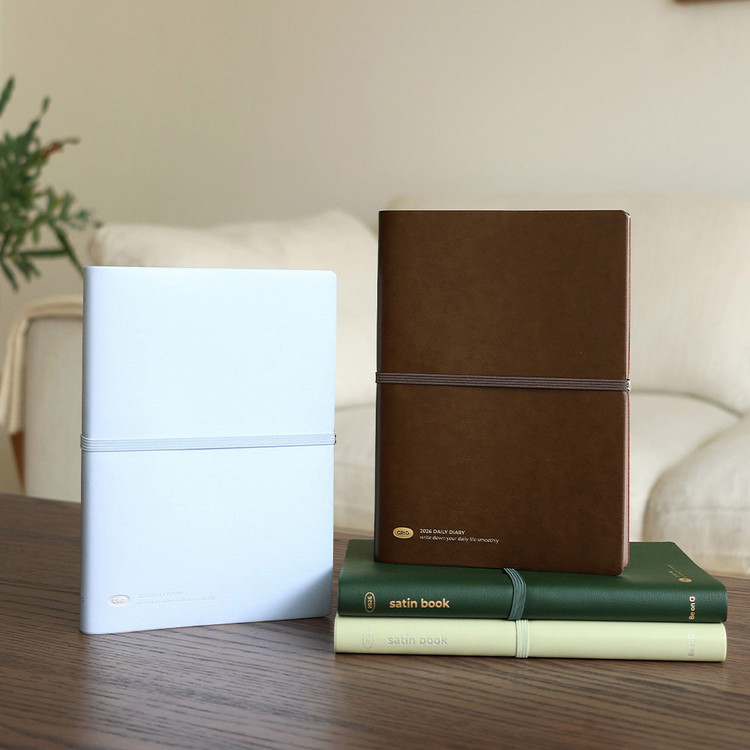Be On D 2026 Satin Book B6 Dated Daily Diary