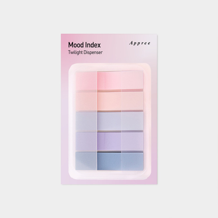 Appree Twilight Mood Sticky Index With Dispenser