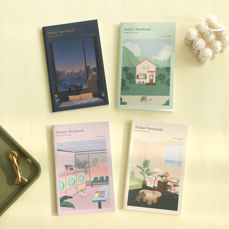 Iconic Moments We Love Pocket Lined Notebook