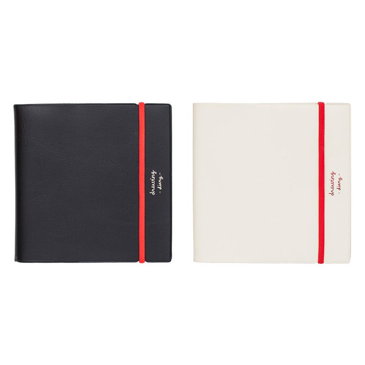 2NUL Square Band Drawing Dateless Weekly Diary Journal