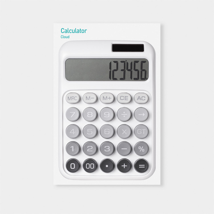 Appree Cloud Gradient Desktop Calculator