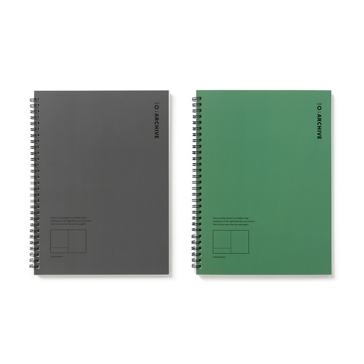 2 Color - Bookfriends O; Archive Wrong Answer Study Notebook
