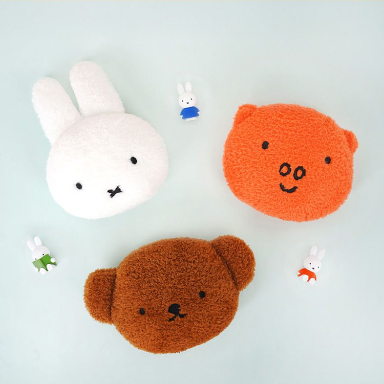 Miffy & Friends Face Soft Plush Pouch