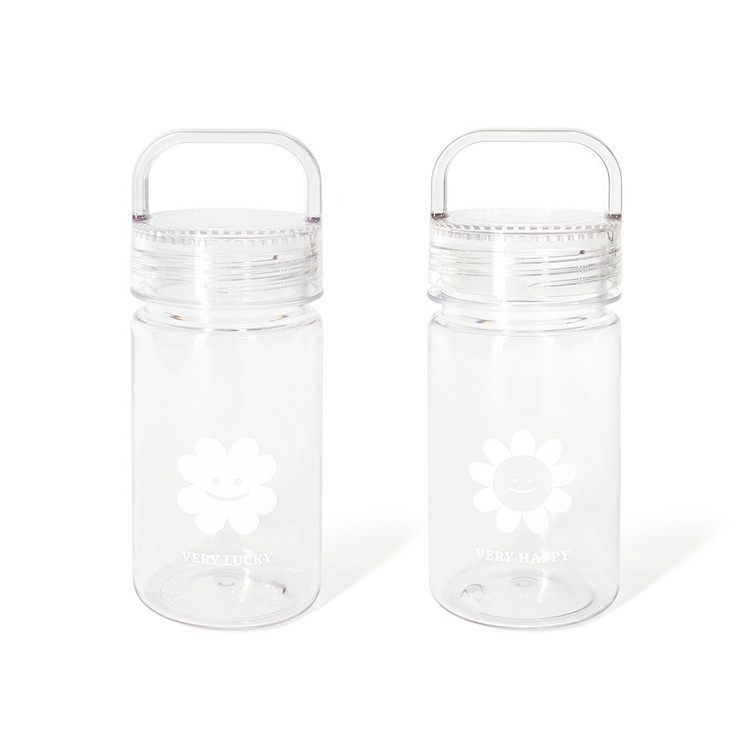 2 Design - Bookfriends Very Very 300ml Clear Bottle With Handle