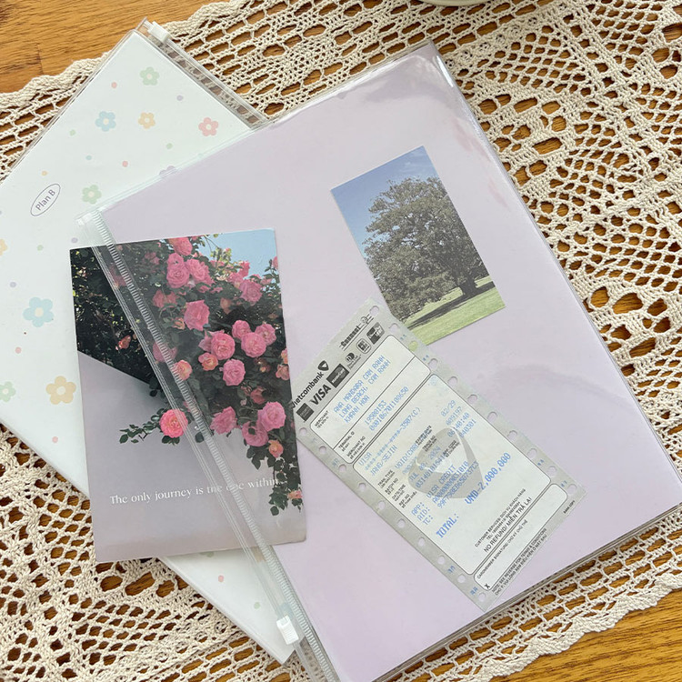 Cover with Pocket - 7321 Design 2027 Plan B B5 Date Monthly Planner