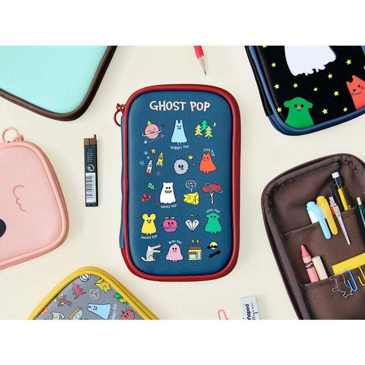 Gunmangzeung Ghost pop cute illustration pencil pouch