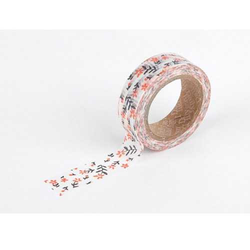 Dailylike 0.59X11yd deco Masking tape single - wildflower