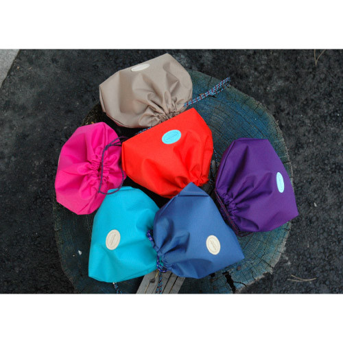 The secret of happiness drawstring pouch