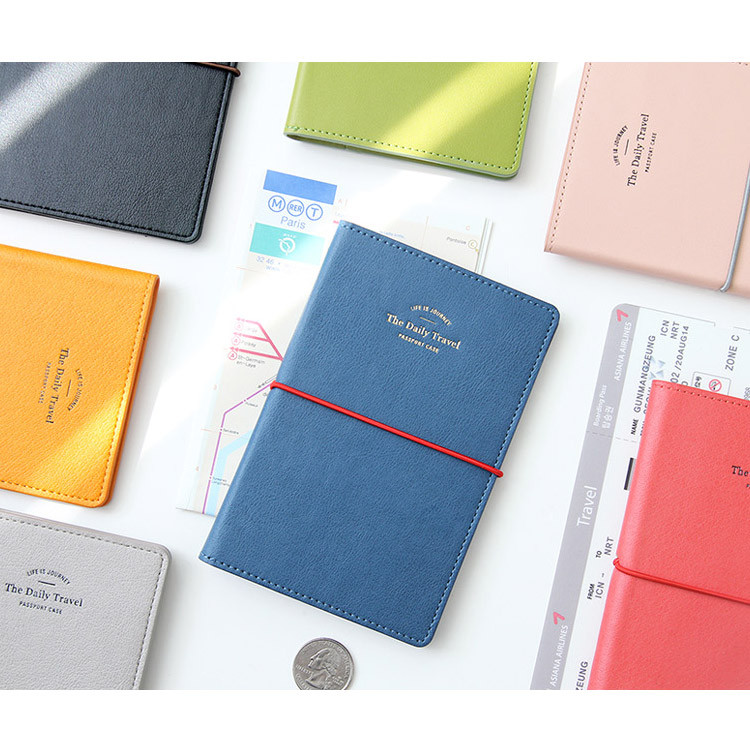 Life is journey RFID blocking passport case ver.2