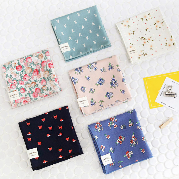 Pattern daily soft handkerchief hankie