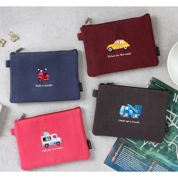 Tailorbird inpressive contrast car large pouch 