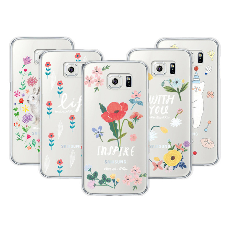 Rim TPU soft galaxy S6 smartphone case