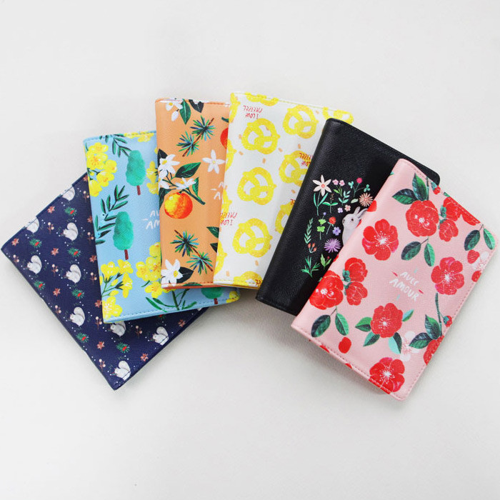 Rim pattern passport cover case