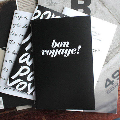 the blank plain notebook