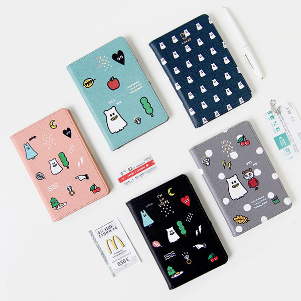 Ghost pop RFID blocking passport case