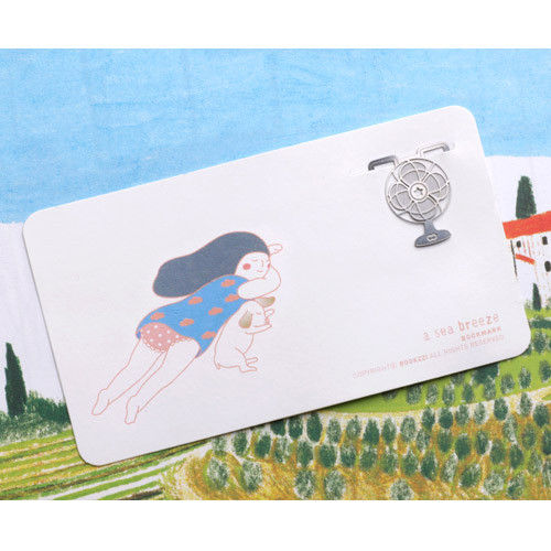 Bookfriends Gentle breeze steel bookmark