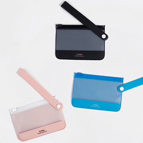 Rihoon Translucent small zip lock flat pouch