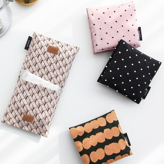 Pattern secret daily cotton pouch