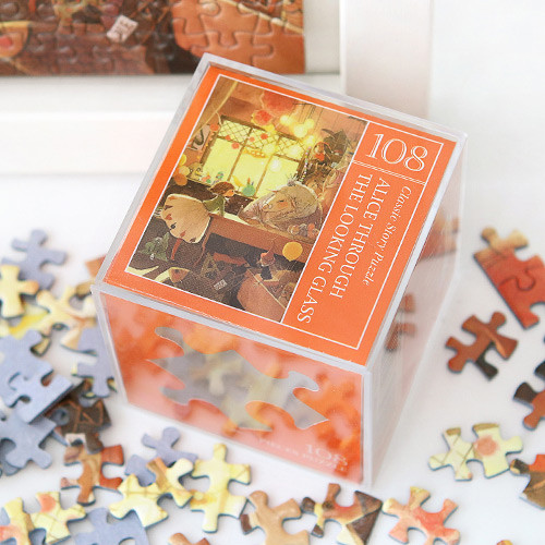 Alice through the looking glass 108 piece jigsaw puzzle