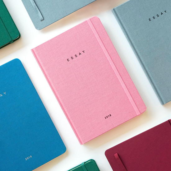2018 Essay B6 dated weekly diary
