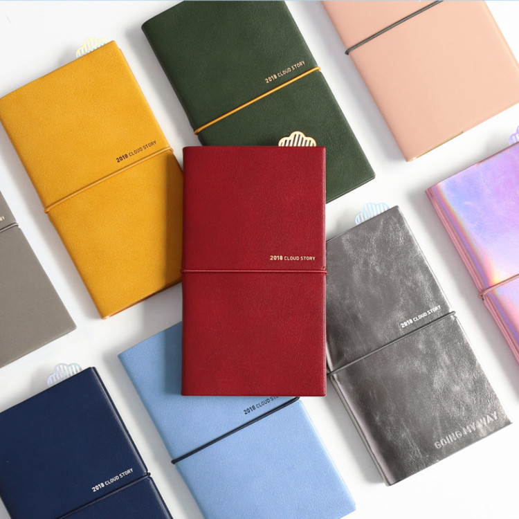 2018 Cloud story dated weekly diary scheduler 