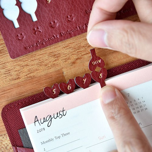 Lovely day PU adhesive index tab sticker